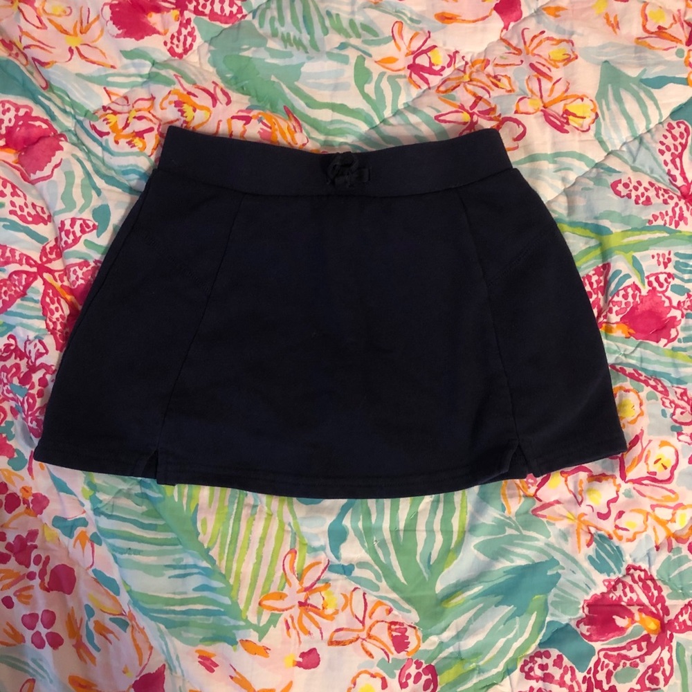 navy skirt